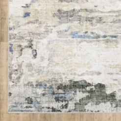 Micah Washable Distressed Abstract Indoor Area Rug Gray/Blue - Captiv8e Designs 22 Micah Washable Distressed Abstract Indoor Area Rug Gray/Blue - Captiv8e Designs -Home Shop GUEST fba72b80 e8e0 43c0 b473 21867215af28