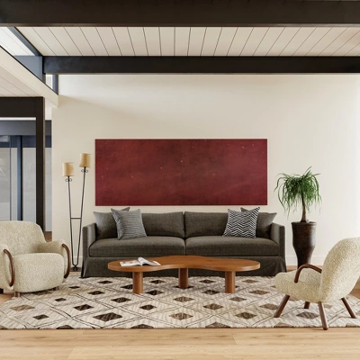 Arvin Olano X RugsUSA - Coco Trellis Wool Area Rug 3 Arvin Olano X RugsUSA - Coco Trellis Wool Area Rug