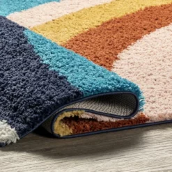 NuLOOM Ela Half Rainbow Shag Area Rug -Home Shop GUEST fd5831ed 8e13 4880 9e4c 12c4a22c775b