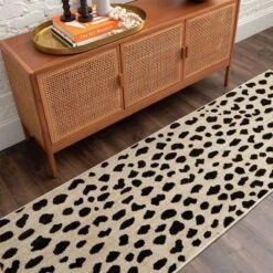 Daffodil Leopard Print Woven Rug - Threshold™ -Home Shop GUEST fd7ce3b6 e6f3 40a7 83d7 ec02ffd3ec0b